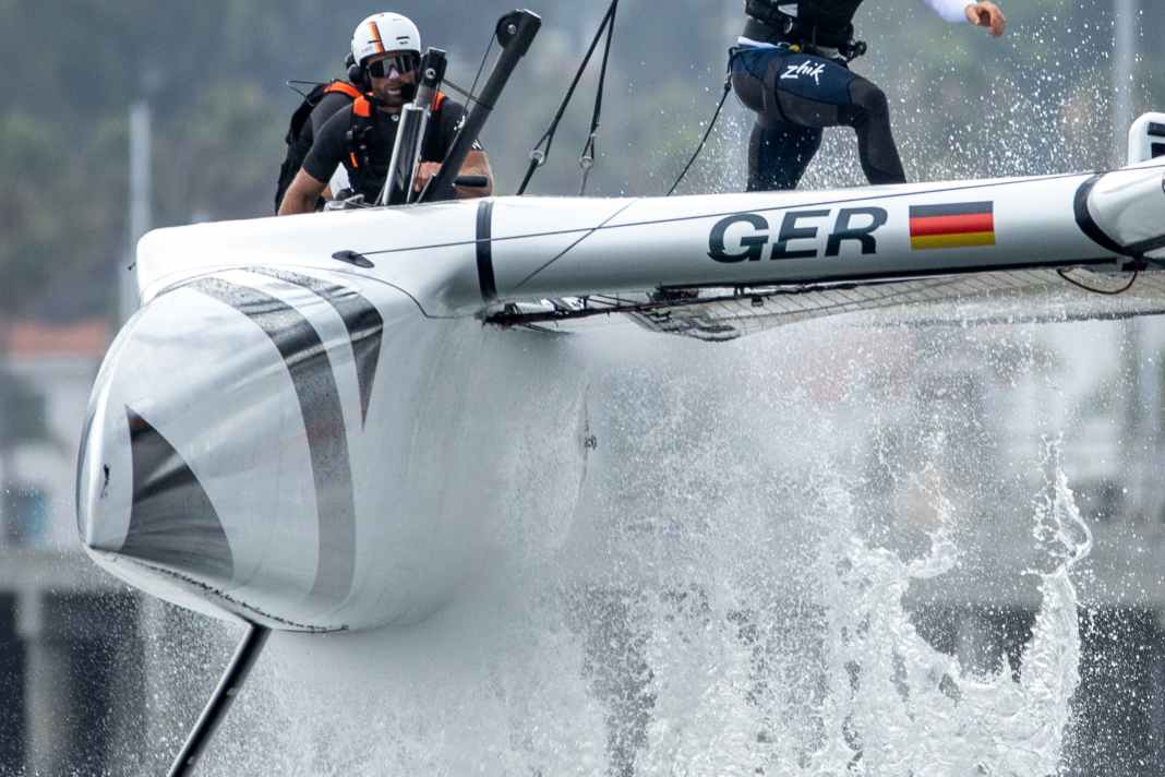 Steiler Weg für das Germany SailGP Team beim Einstieg in die Weltliga des Profisegelsports