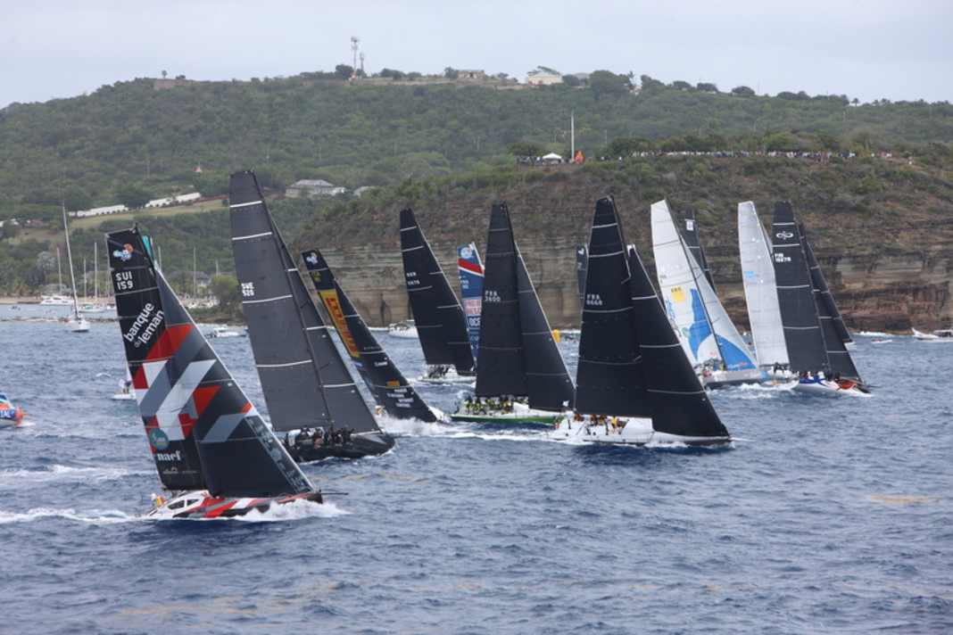 Der Start zum 14. RORC Caribbean 600