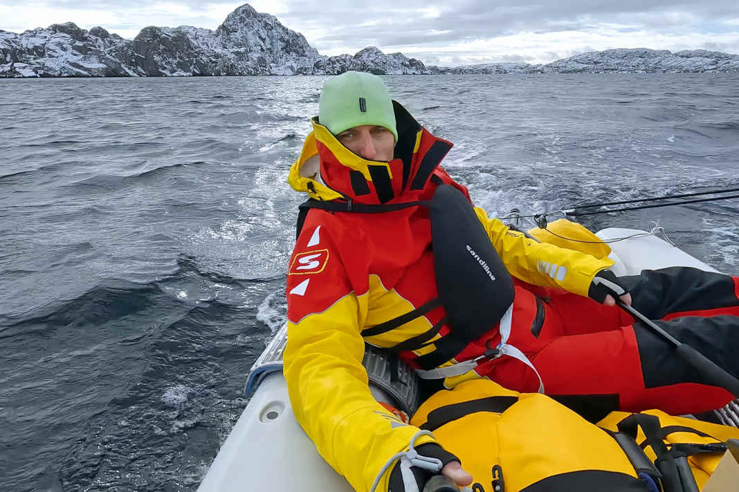 Un faible pour les hautes latitudes : Stropnik, 38 ans, lors d'une de ses croisières dans des contrées glaciales