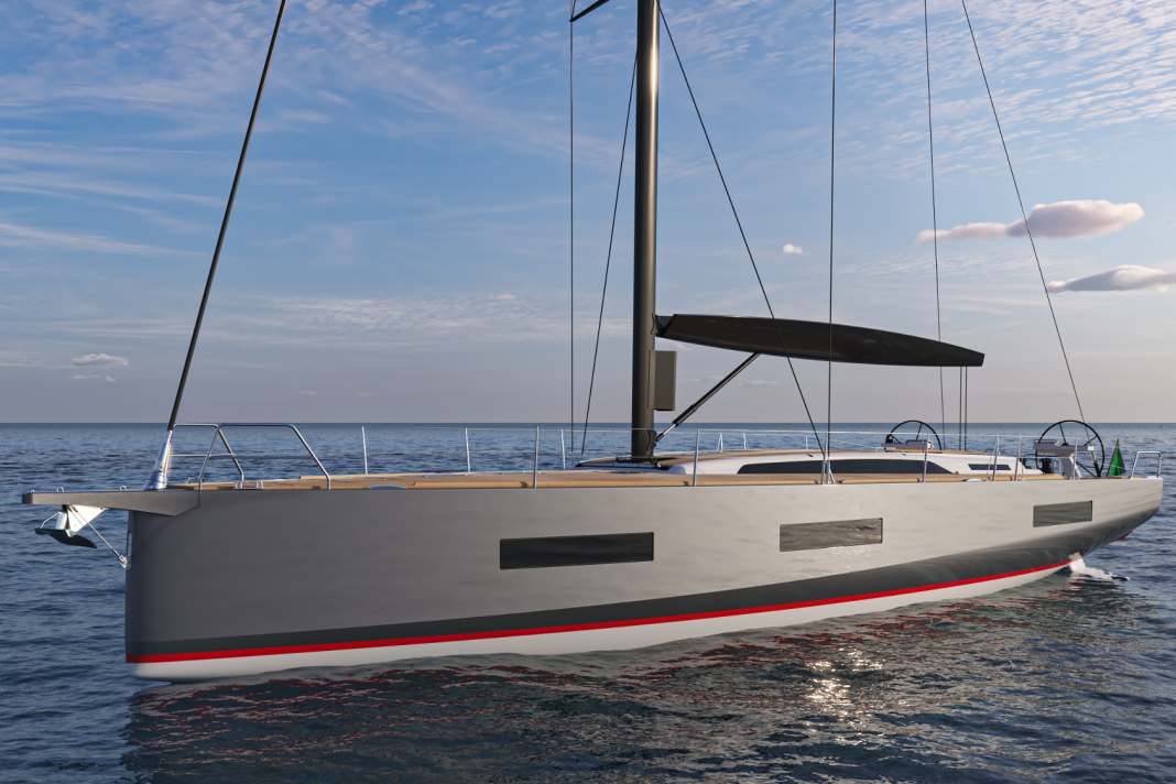 Striking: The pronounced moulding edges, which run along the entire length of the hull of the new Solaris ship, are visually distinctive