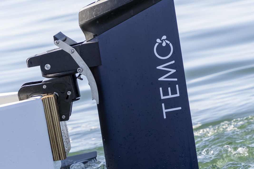 Der elektrische Außenborder Temo 1000 aus Frankreich