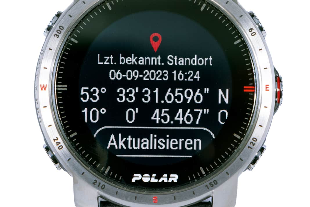 La Polar Grit X Pro est la montre la plus légère et la plus compacte du test