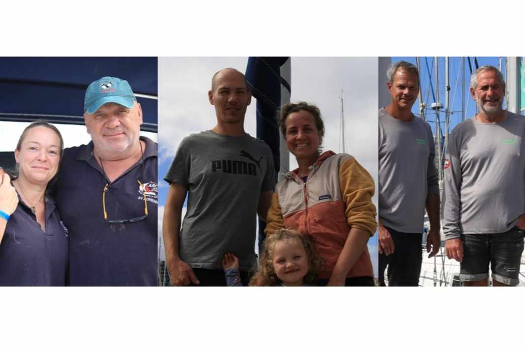 Three crews that reflect part of the diversity of ARC participants