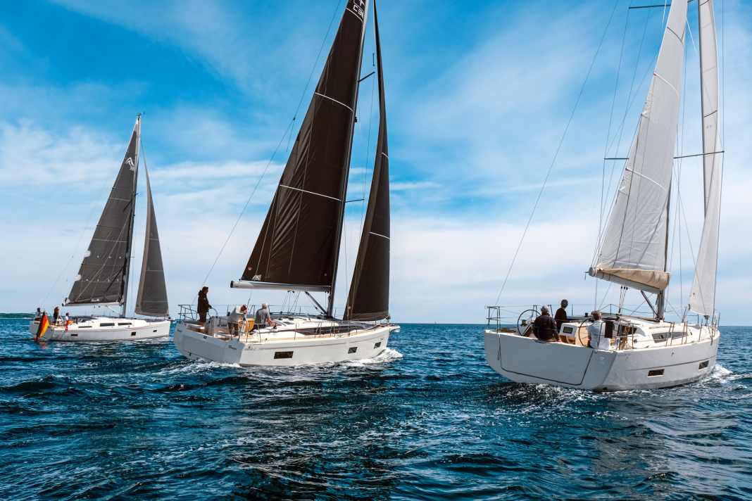 Close together. At medium wind speeds, the potentials of the three are quite comparable