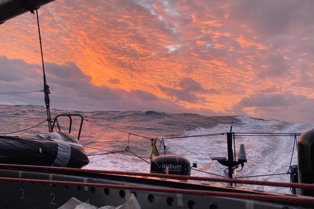 "TeamWork - Team Snef" skipper Justine Mettraux captured this moment.