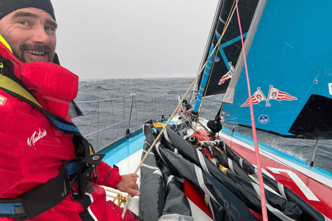Boris Herrmann ha superato Point Nemo la mattina del 23 dicembre e si sta dirigendo verso Capo Horn.