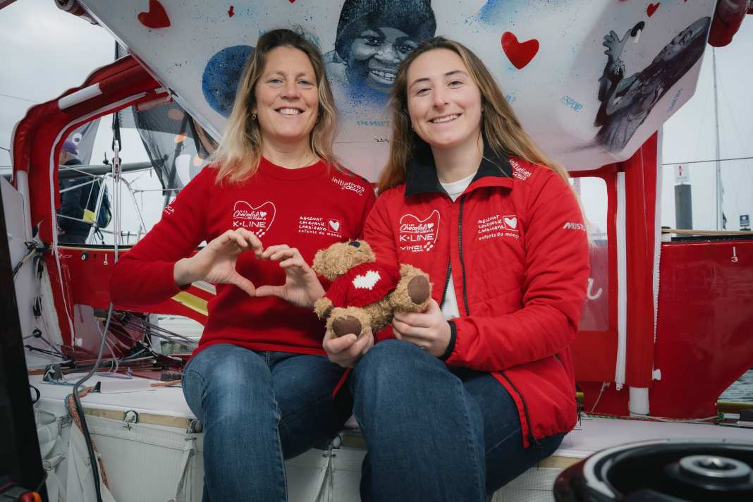 La Britannique Sam Davies a une nouvelle dame de cœur à ses côtés