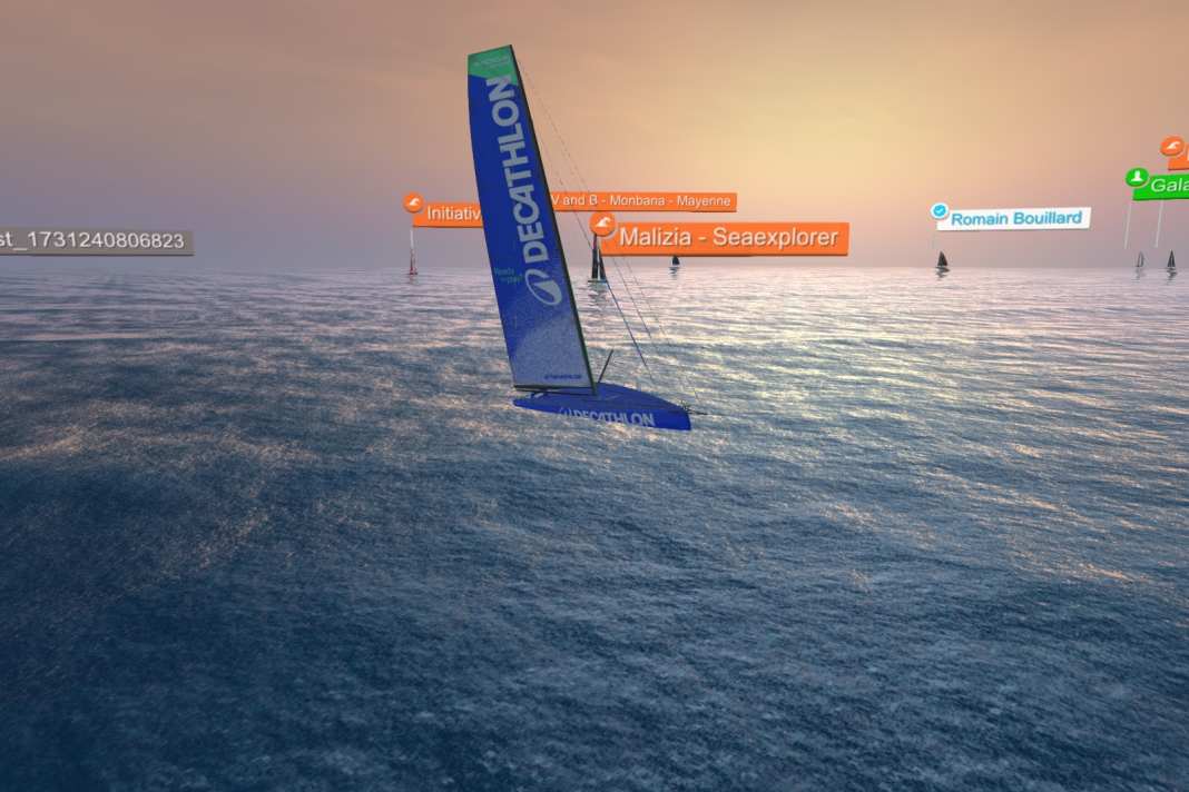 Team Decathlon: Laurent Wurmser sailed to second place in the virtual Vendée Globe with this boat