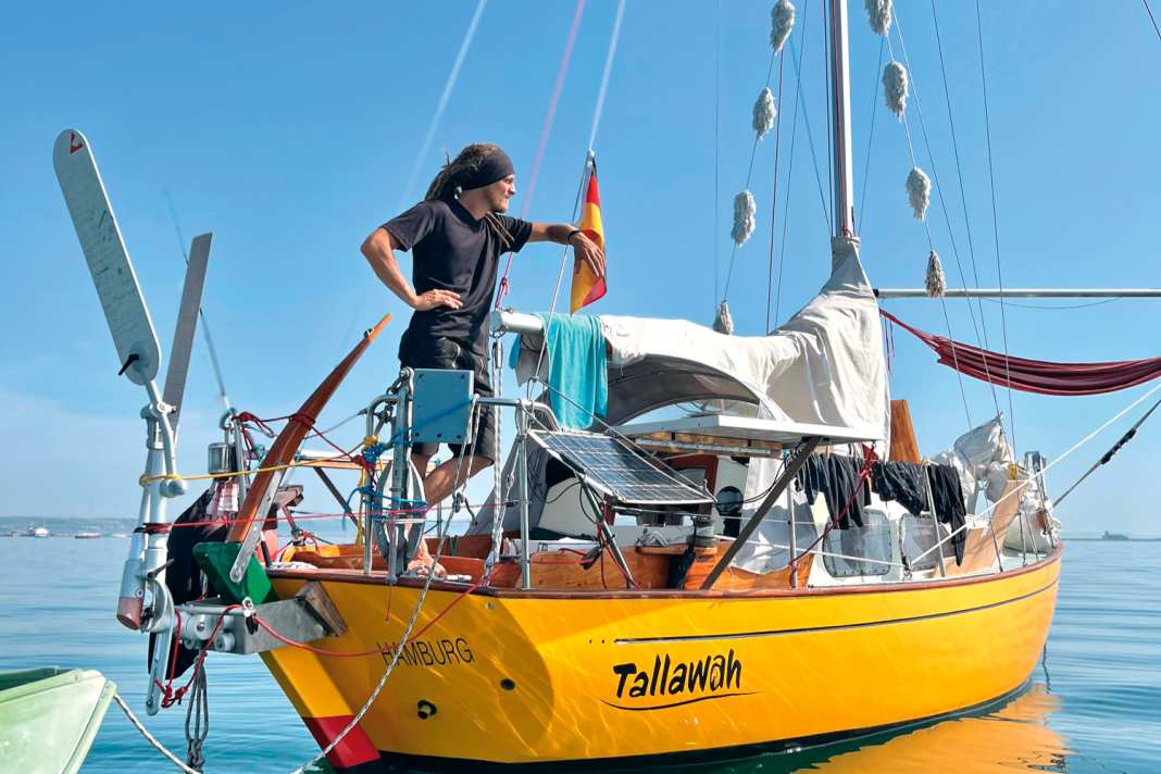 Unterwegs sein, Leben an Bord und arbeiten an Land. Mehr ist nicht geplant. Christoph Vougessis auf seiner Bianca 27 „Tallawah“