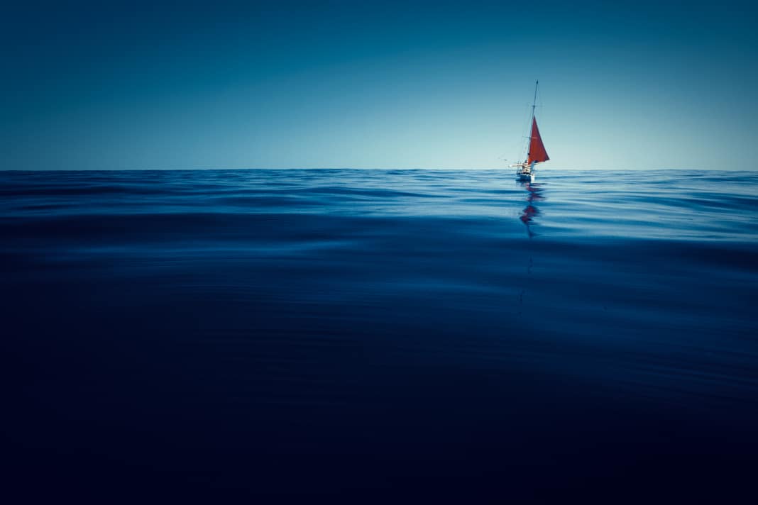 Scala sull'oceano. Questo è stato spesso annotato nel diario di bordo del "Wanderer III".