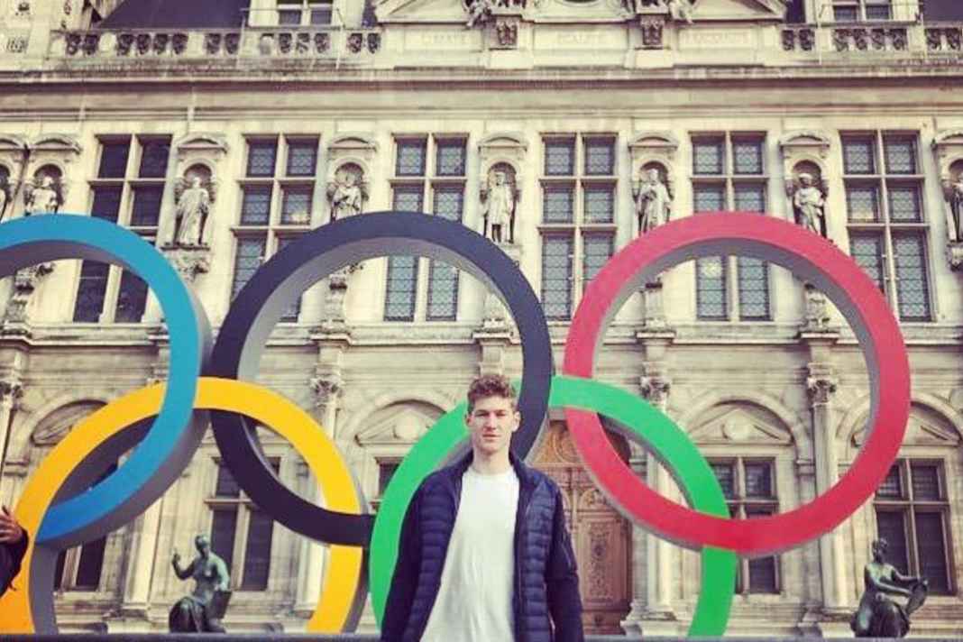 Nik Willim beim Besuch der Olympischen Spiele in Paris