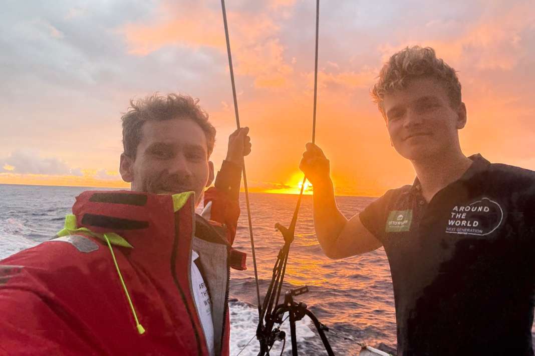 Lennart Burke e Melwin Fink si sono rifatti sotto nella seconda tappa di Globe40.