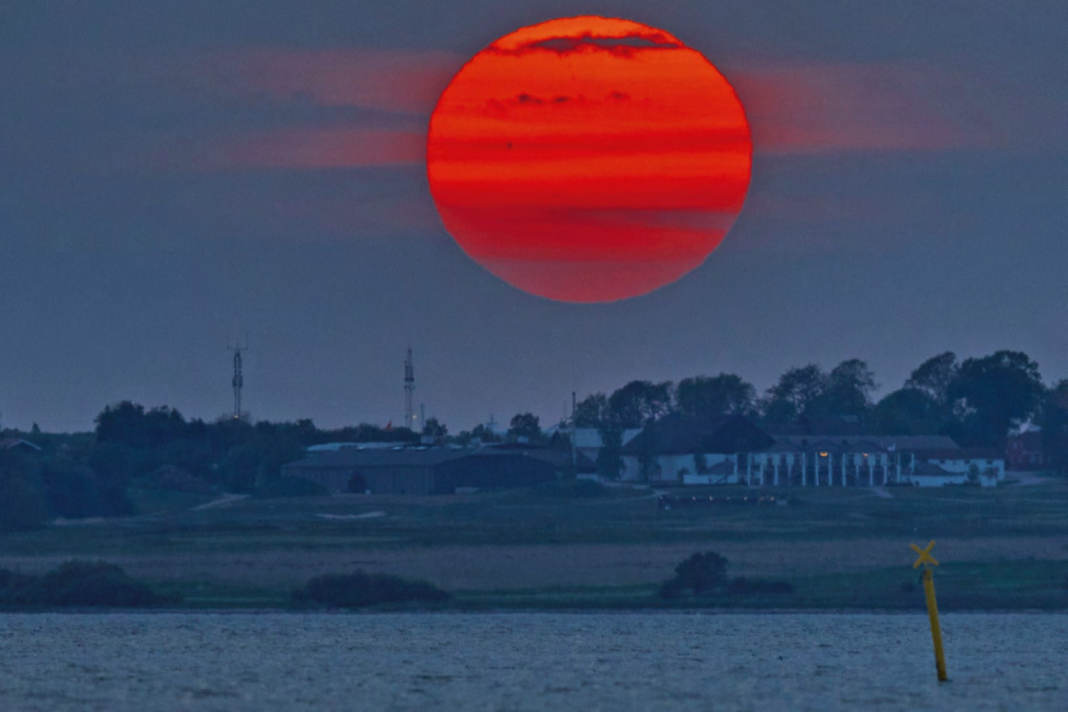 Tramonto sul fiordo