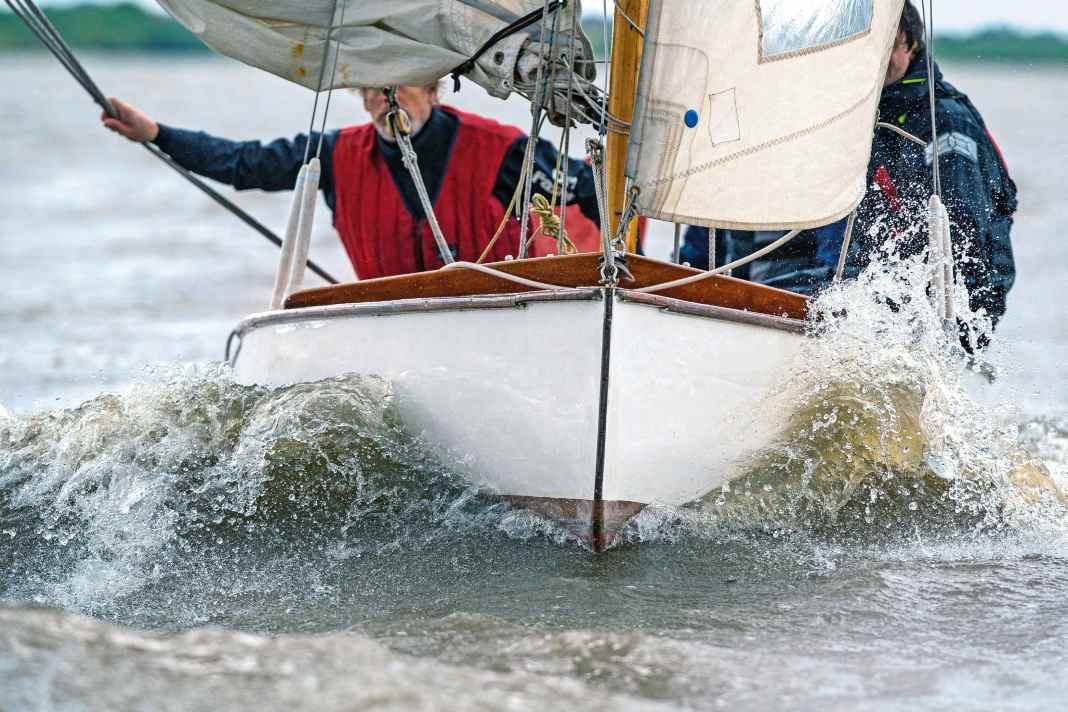 At 1.70 metres, the "wave" is as narrow as the formula allowed. The breakwater used to be twice as high