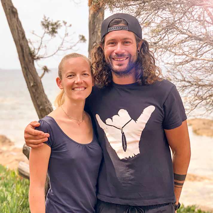 Gregor and Deborah Heine now run the La Chiappa water sports school in Corsica | Photo La Chiappa