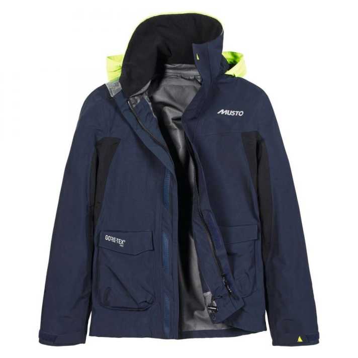   Lo stesso materiale Gore-Tex Pro di alta qualità, ma un colletto più discreto, caratterizza la nuova giacca MPX Coastal.