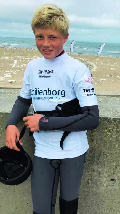 Vielversprechender Nachwuchs: Peter Gobisch (13)