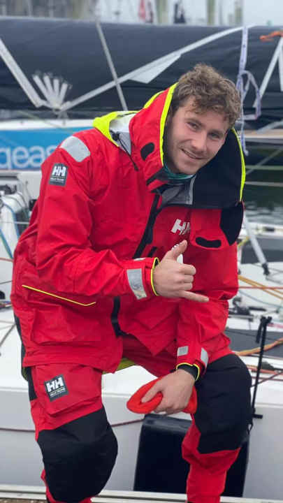 Zu Jahresbeginn war  Lennart Burke in Lorient