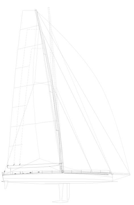 Lightly built, lushly sailed. The potential is huge. The sail yield is a high value of 7.8