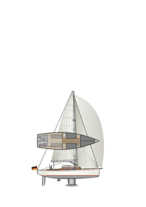 Risszeichnung der Biga 270 Plus