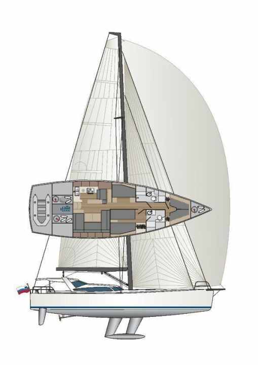 Crack drawing of the Pegasus 50