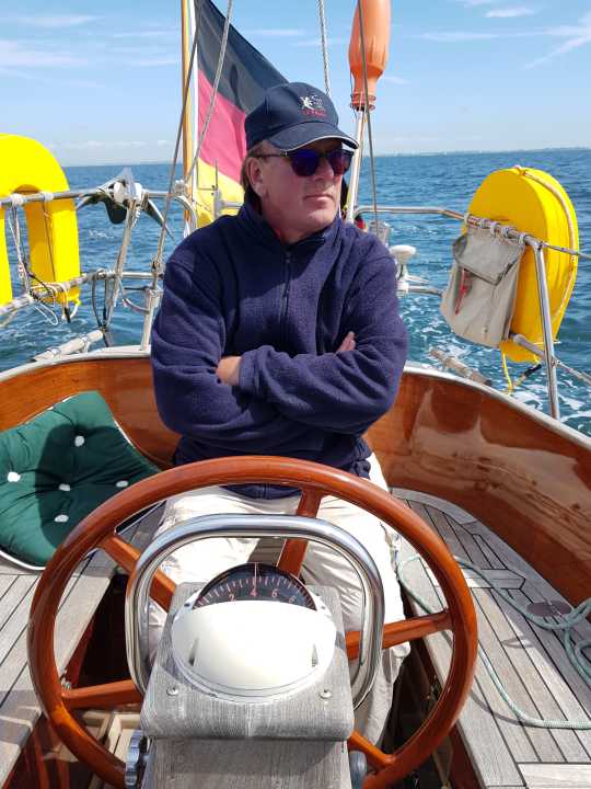 Da pensionato, Gökemeyer ha potuto trascorrere più tempo dove ama stare: sul suo Vindö 40.