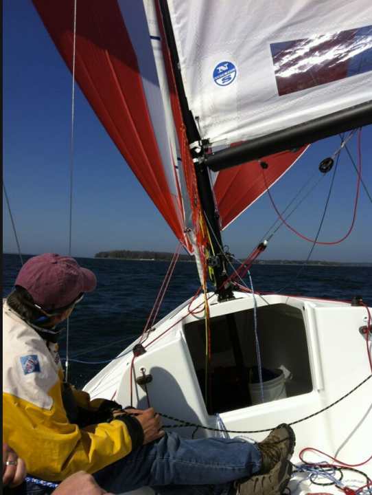   Tuning under gennaker