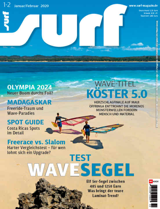   You can read this article or the entire issue of SURF 1-2/2020 in the SURF app (<a href="https://itunes.apple.com/de/app/surf/id761387049?mt=8" rel="noopener noreferrer">iTunes</a> and <a href="https://play.google.com/store/apps/details?id=de.deliusklasing.surf" rel="noopener noreferrer">Google Play</a> ) - the print edition is available <a href="https://www.delius-klasing.de/surf-01-02-2020-sur-2020-02" target="_blank" rel="noopener noreferrer nofollow">here</a> .