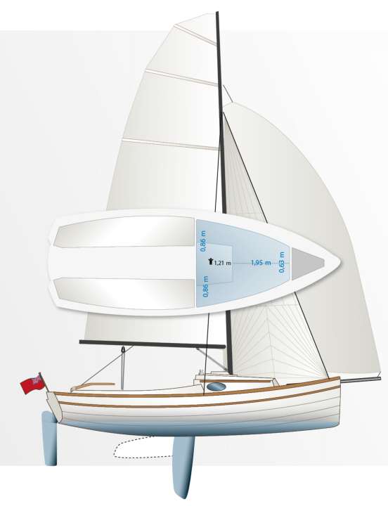 Piccolo cruiser con tanto fascino classico: il Baycruiser occupa una piccola nicchia per gli appassionati di barche dall'aspetto classico, ma evita i loro punti deboli