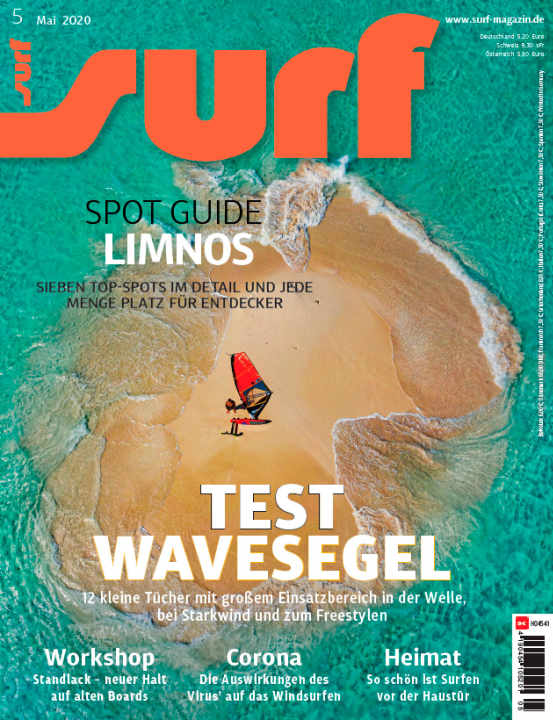 Die Ausgabe SURF 5/2020 .
