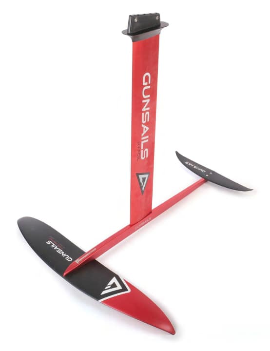 We tested all the boards with the Hy-Foil Free 1050 from GunSails.