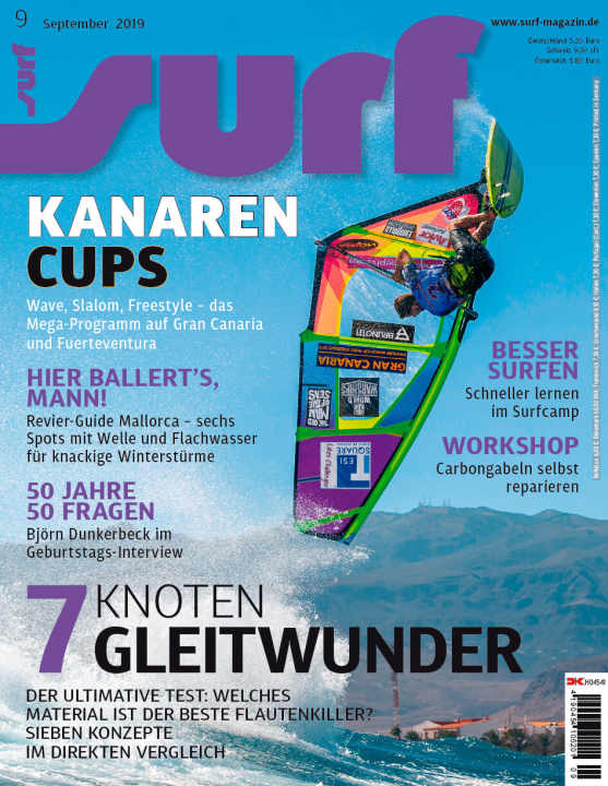 Die Ausgabe SURF 9/2019
