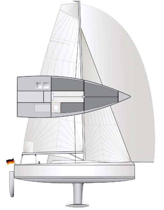 Riss der Bente 24 | YACHT/B. Rothenberg
