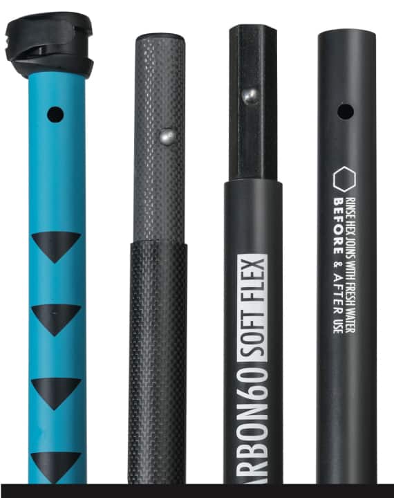 The 2022 test paddle has different plug connections.