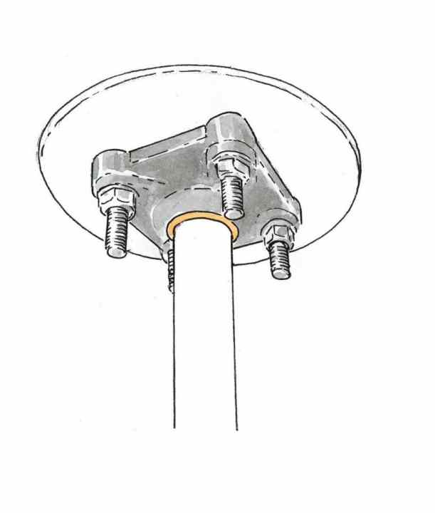   Certainly an option for indoor use: a plastic flange bearing, such as those available from industrial dealers