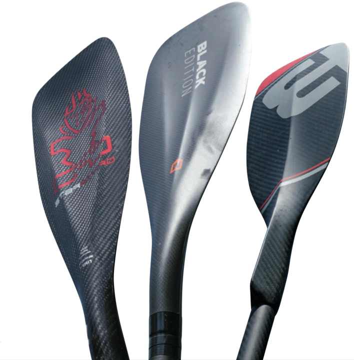 Starboard (links), Fanatic (mitte), LiteVenture (rechts)