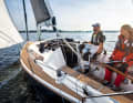 Switching off on the water: Lars Bolle has been sailing for many years and is an expert in this field
