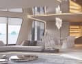 The design is minimalist and does not distract from the surroundings.