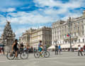 The Piazza dell'Unità d'Italia in Trieste