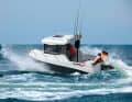 Pegazus 560 Top Fisher: Auf der Ostsee vor Warnemünde