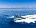 Volvo Penta IPS drives and outboards are available for motorisation.