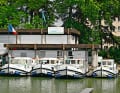 Locaboat's charter base in Agen, which was the start and finish point of our trip