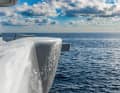 Hinter den Kurven der Aufbauten verbergen sich zum Beispiel die Rettungsboote