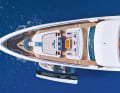 If you wish to disembark, the crew will fetch the tender from the bow garage