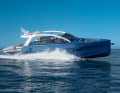 Agile: Two electric motors, each with a continuous output of 400 kilowatts, give the carbon 19-tonner a top speed of 26 knots. The first Sialia relies on a generator to increase its range