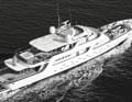 The 38.40 metre long "Bagheera" was the equivalent of a mega yacht in 1969.
