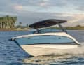 The Sea Ray SLX 260 wins in the "Motorboats up to 10 metres" category