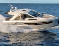 The Jeanneau DB/37 turns smoothly and safely in fast bends
