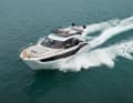 With the two Volvo Penta IPS-600s we reached a top speed of 27.4 knots