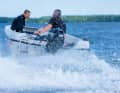 We tested five different outboards and compared them with each other